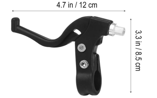 Bremshebelset für Minicross 22mm Lenker gebogen